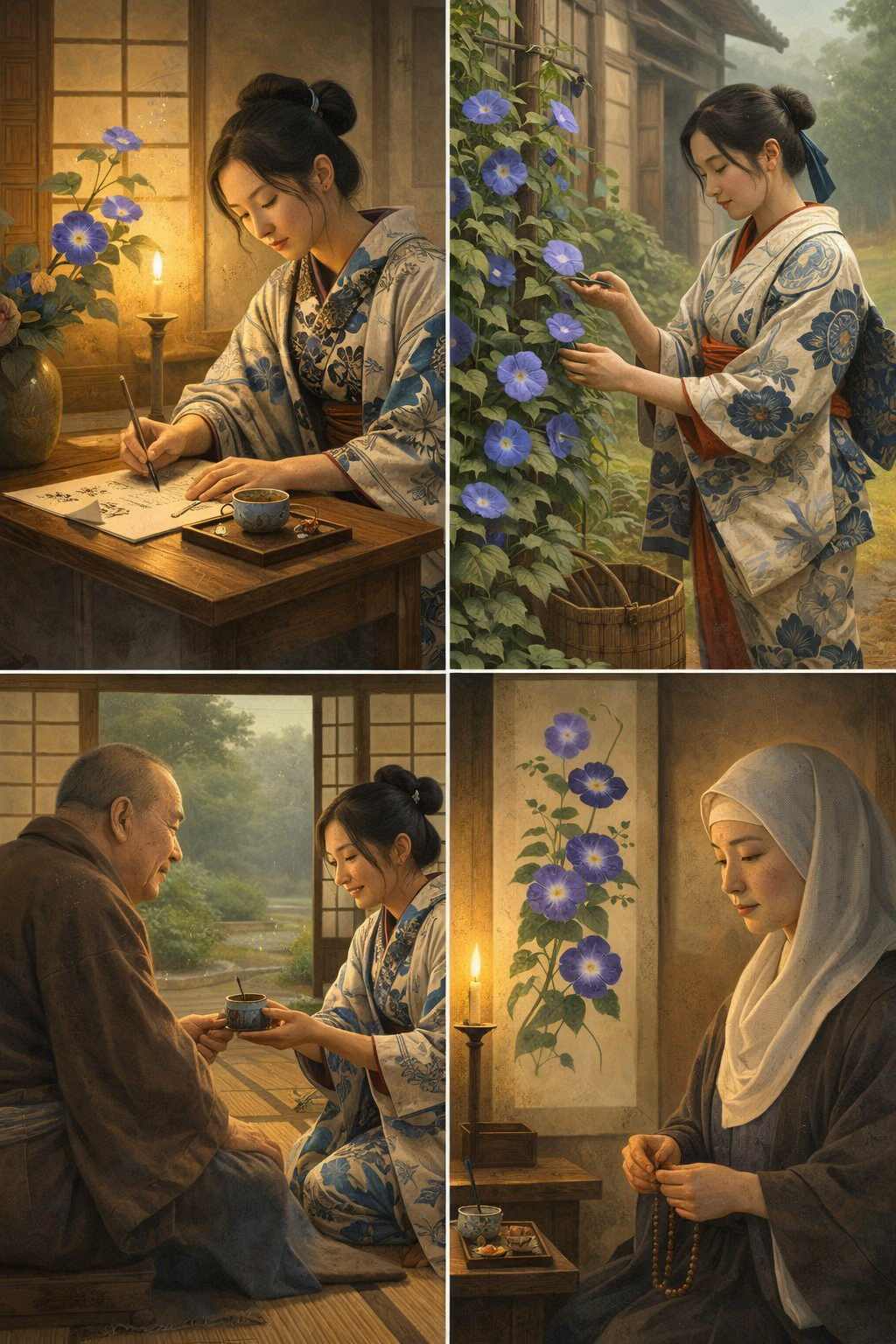 Chiyo-jo (1703–1775) – Eine berühmte Haikudichterin 1 Chiyo-jo – Haikudichterin aus der Edo-Zeit