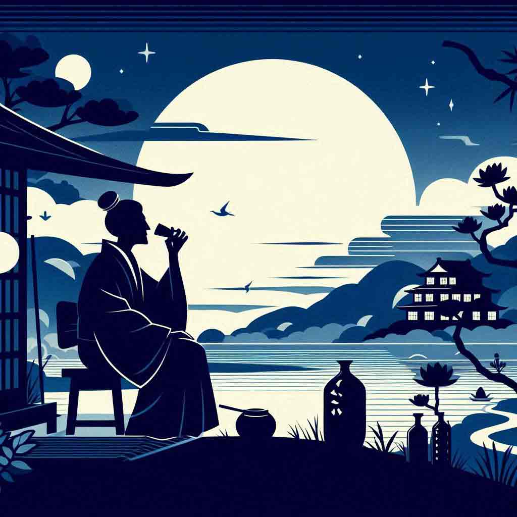 15 echte, japanische Haiku über Sake und das Trinken 15 echte, japanische Haiku über Sake und das Trinken