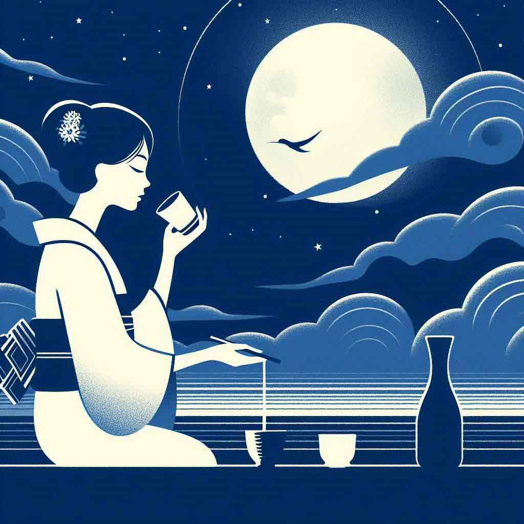 15 echte, japanische Haiku über Sake und das Trinken 15 echte, japanische Haiku über Sake und das Trinken