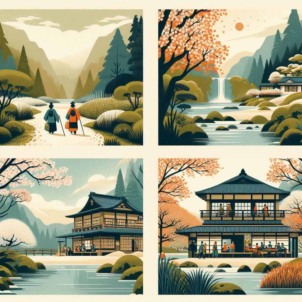 Reisen im alten Japan mit Haiku Reisen im alten Japan mit Haiku