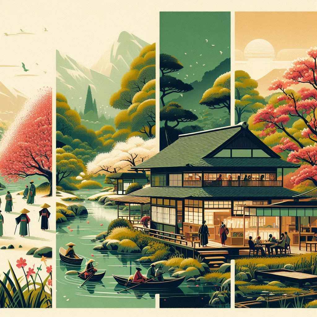 Reisen im alten Japan mit Haiku Reisen im alten Japan mit Haiku