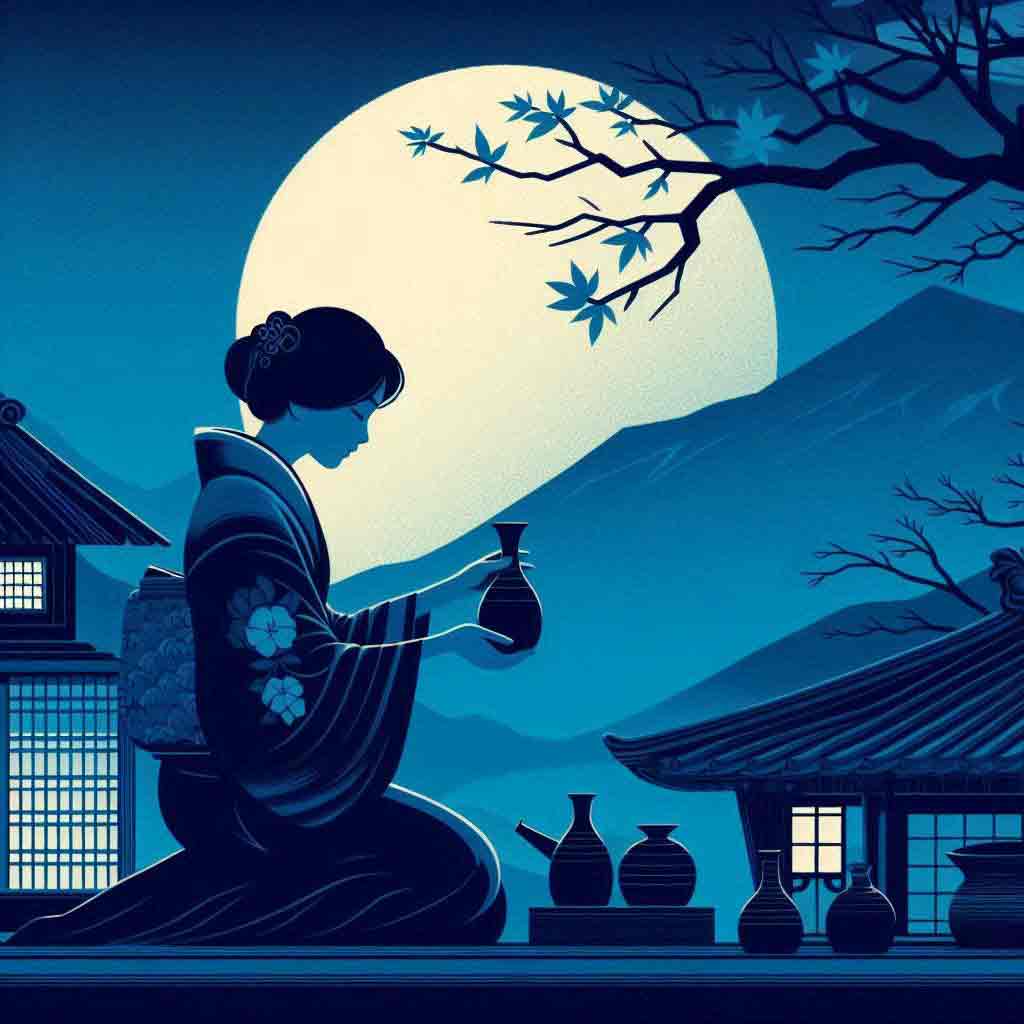 15 echte, japanische Haiku über Sake und das Trinken 15 echte, japanische Haiku über Sake und das Trinken